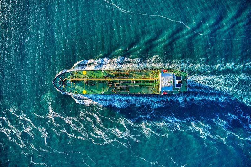 Overhead Ship View